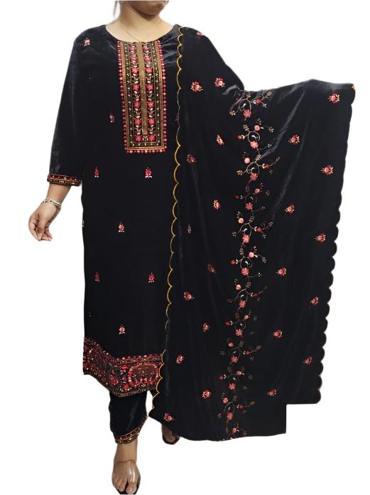 Stunning designer Suit Set with dupatta